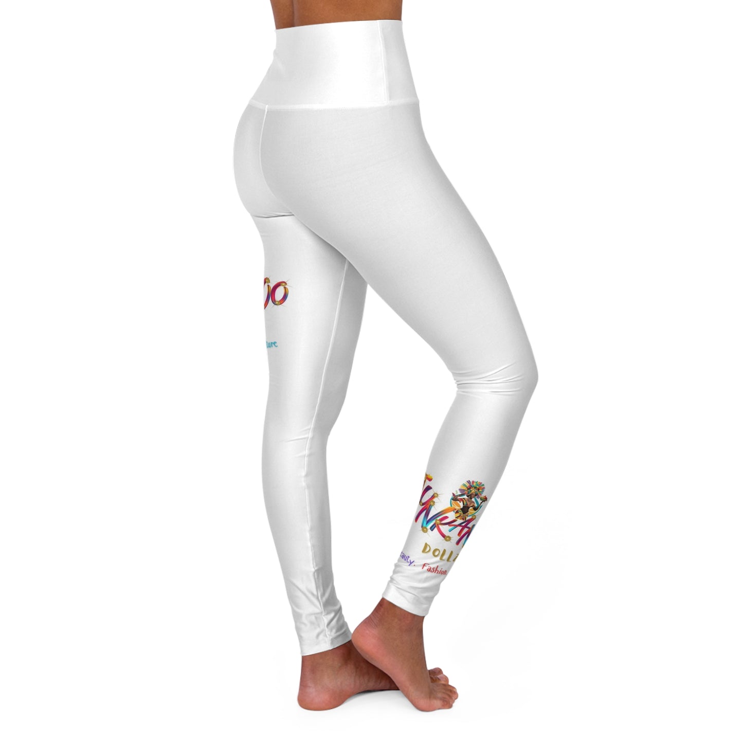 High Waisted Yoga Leggings (AOP)